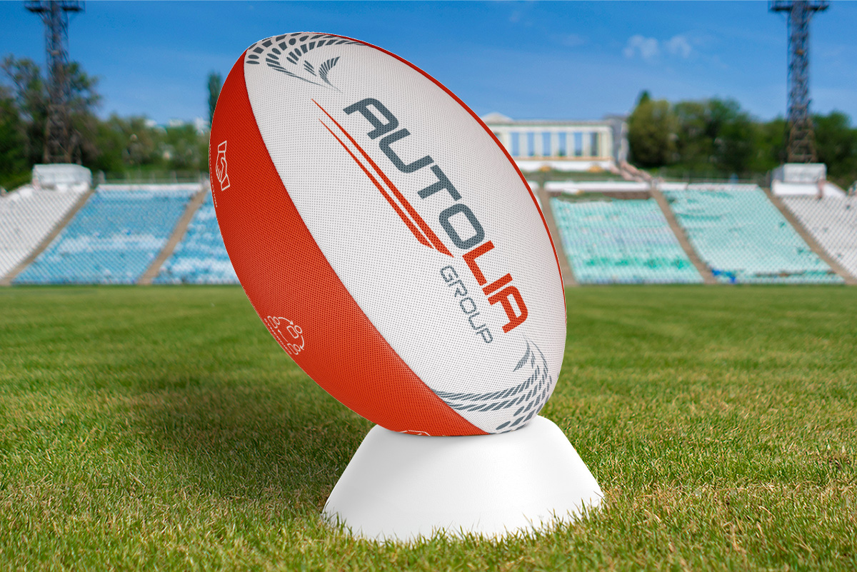 ballons rugby personnalisés Autolia
