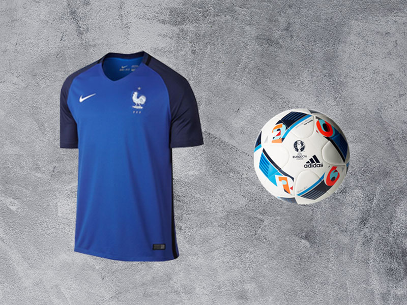 Sourcing et expédition de maillots & ballons FFF - Corteco