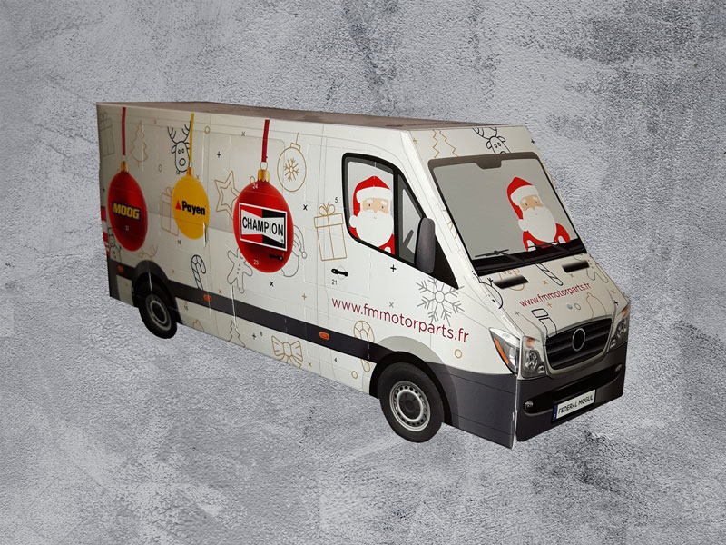 Camion calendrier de l'Avent 2018 Federal Mogul