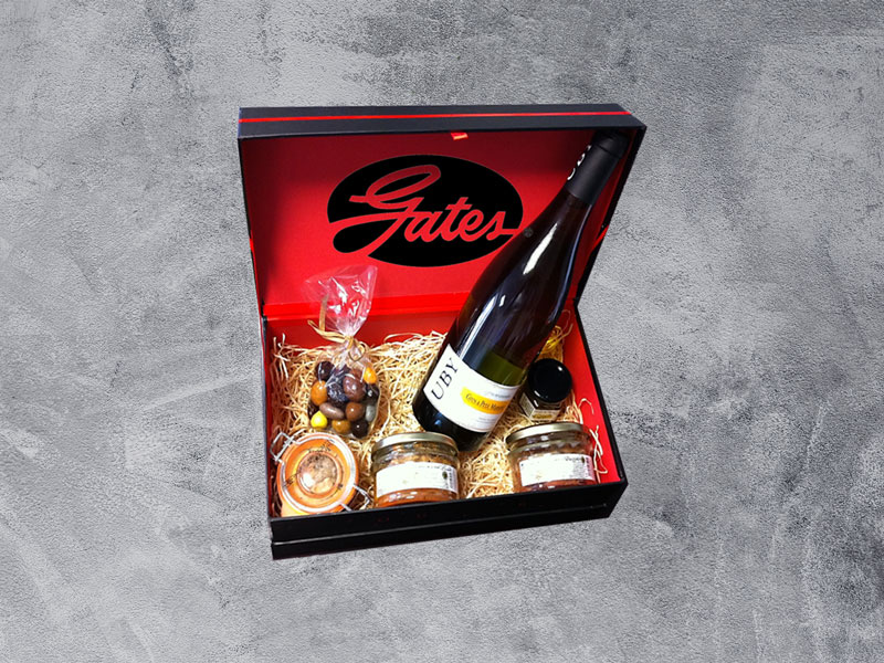 Gourmet gift boxes