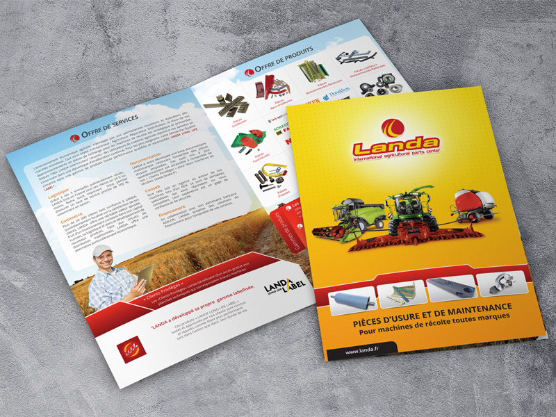 A4 presentation brochure - LANDA