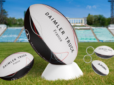 Ballons de rugby personnalisés Daimler Truck France