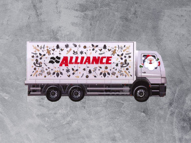 Camion calendrier de l'Avent 2019 - SOCAH Distribution