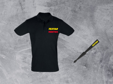 Polo shirts and fans for a convention - TMD